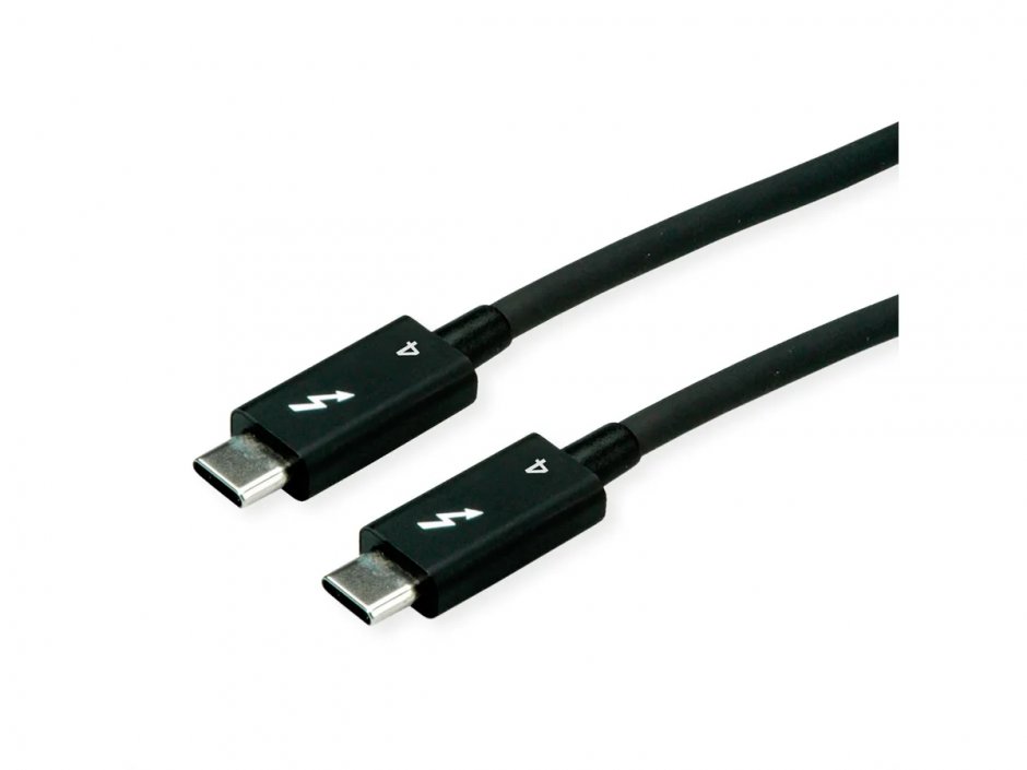 Imagine Cablu Thunderbolt 4 (USB type C) activ 8K60Hz/40Gb/100W T-T 2m, Roline 11.02.9048