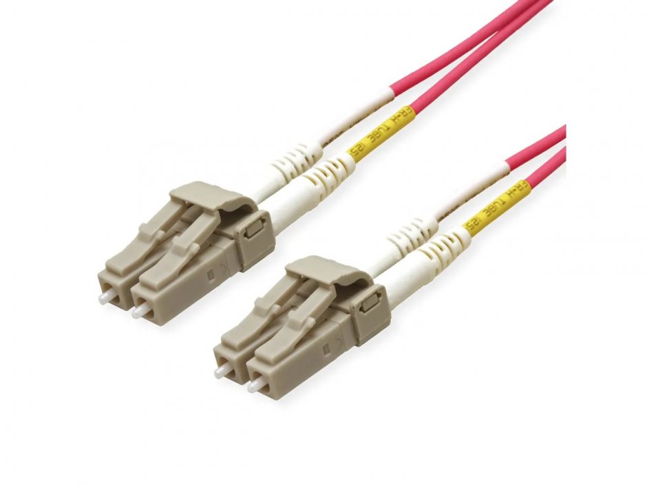 Imagine Cablu fibra optica LC - LC OM4 conector Low Loss 2m, Roline 21.15.8852