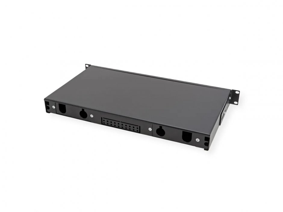 Imagine Patch panel 19" fibra optica pentru 24 x SC simplex sau LC duplex, Value 21.99.0651