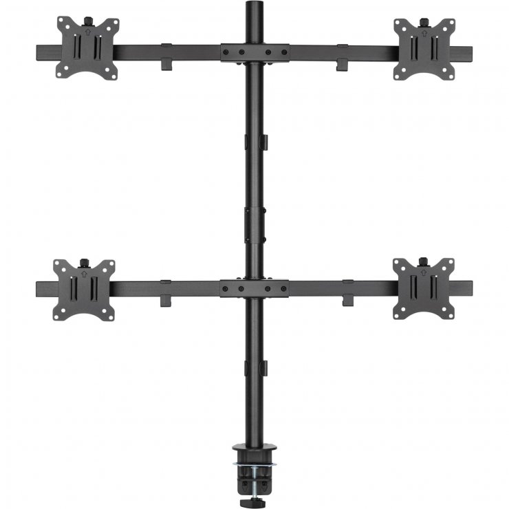 Imagine Suport masa pentru 4 x monitor max. 81cm/32" max. 9kg, InLine IL23108H