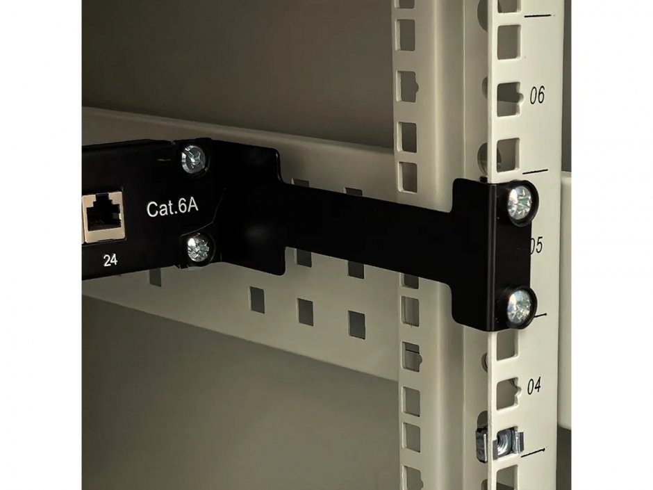 Imagine Set 2 buc extensie adancime cabinet 19" 1U metal 151.5mm, Value 26.99.0422