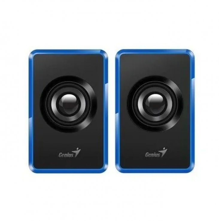 Imagine Boxe 2.0 RMS 3W USB Negru/Albastru, Genius SP-U125