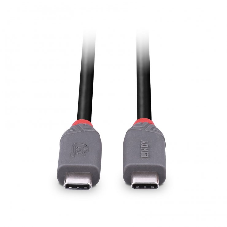 Imagine Cablu USB4 type C Anthra Line 240W/8K60Hz T-T 0.8m, Lindy L36956