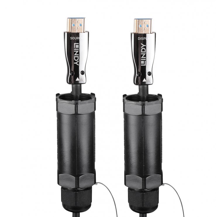 Imagine Cablu Armoured fibra Optica Hybrid HDMI 8K60Hz 15m, Lindy L38528
