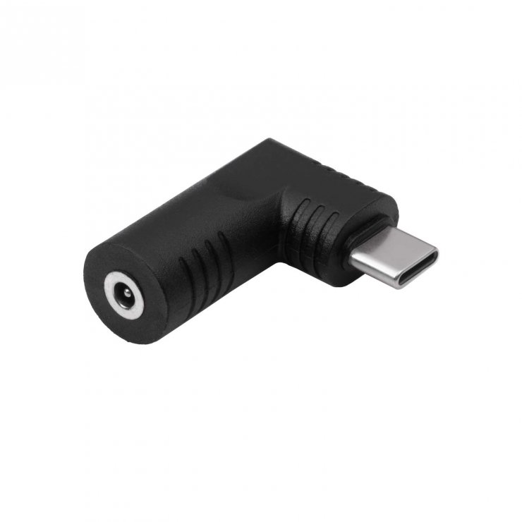Imagine Adaptor USB type C la DC 3.0 x 1.0mm 65W T-M, Akyga AK-ND-D17