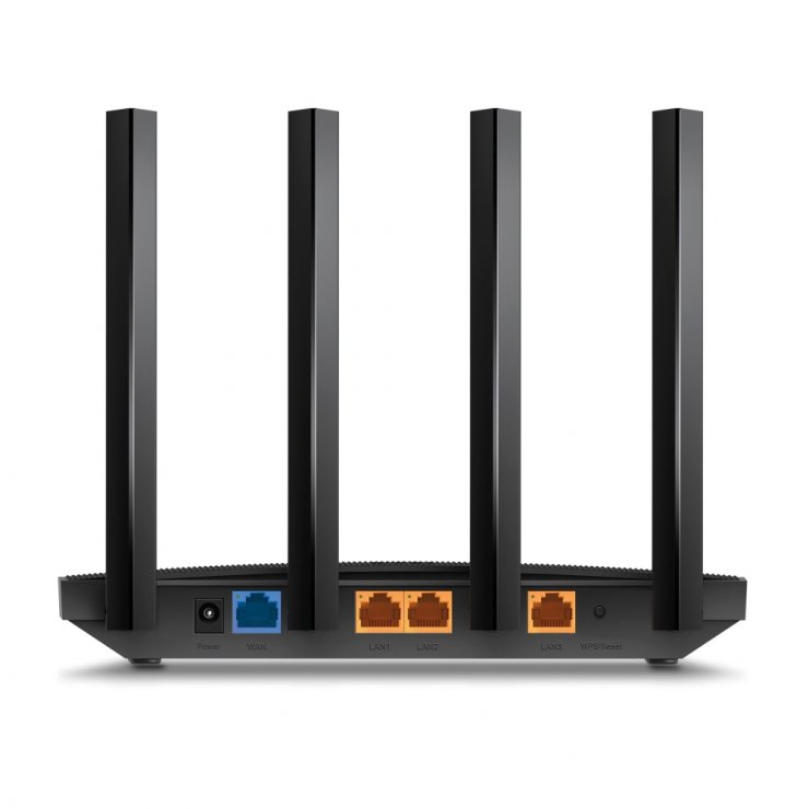 Imagine Router Gigabit Dual-Band Wi-Fi 6 AX1500, TP-LINK ARCHER AX17