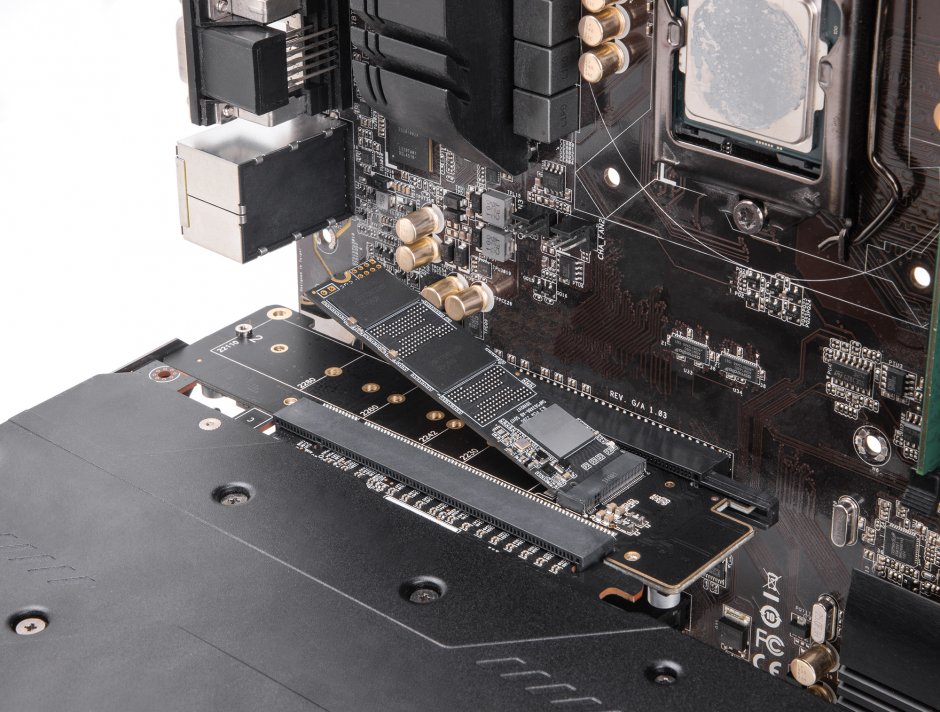 Imagine Riser card PCI Express 4.0 x16 cu 2 x M.2 Key M NVMe slot - bifurcation, Delock 41802