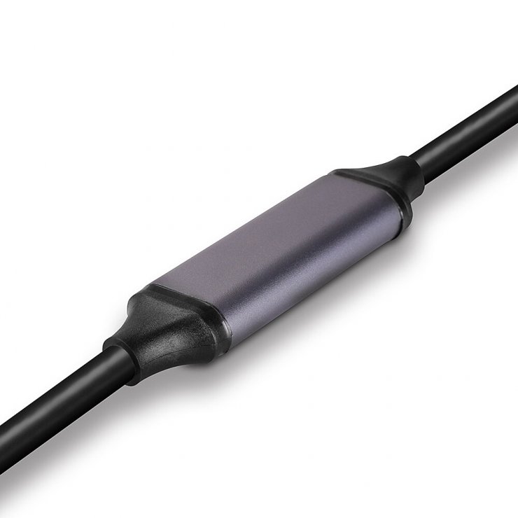 Imagine Cablu activ prelungitor USB 3.2 cu HUB 2 x USB-A + 2 x USB type C T-M 10m, Lindy L43389