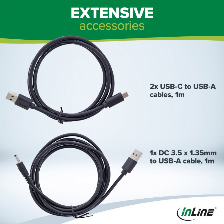 Imagine Sharing Switch USB type C 2 PC x 4 dispozitive USB-A, InLine IL60604I