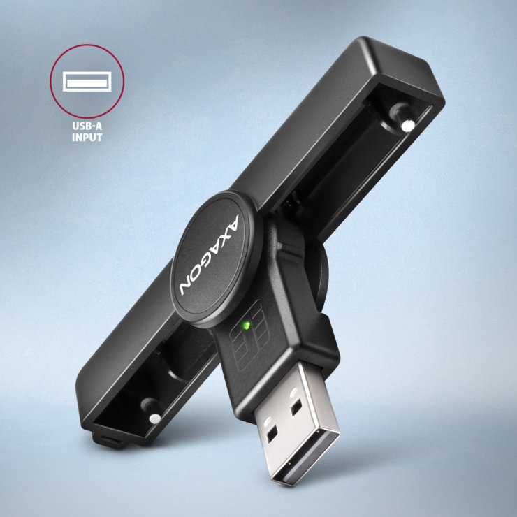 Imagine Cititor electronic carti de identitate Smart Card USB 2.0, CRE-SMPA