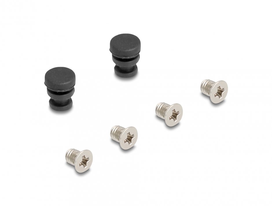 Imagine Rack extern M.2 Key M NVMe SSD la U.2 sau M.2 Key B SATA SSD la SATA, Delock 64301