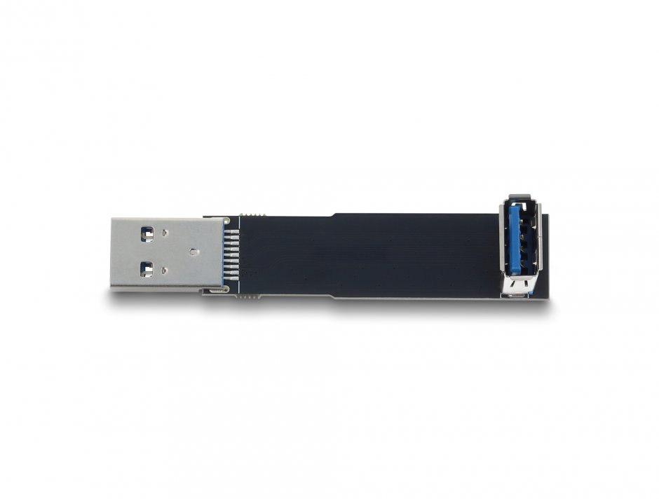 Imagine Extensie USB 10Gbps T-M unghi 90 grade, Delock 67423