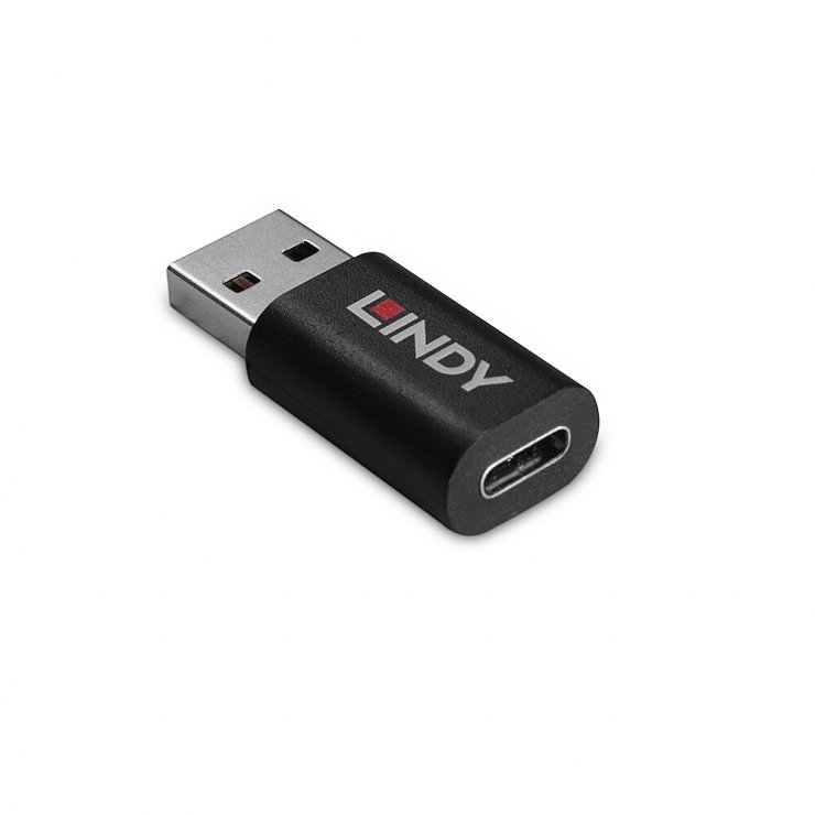Imagine Adaptor USB 2.0-A la USB type C T-M Data Blocker, Lindy L71264