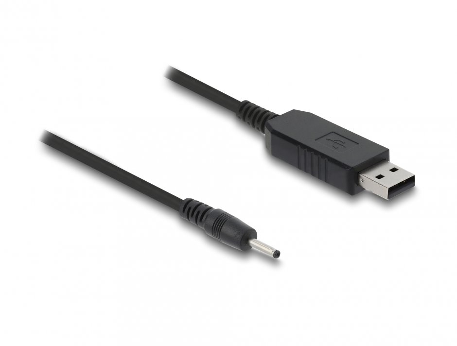 Imagine Cablu de alimentare USB 2.3V pentru aparate de ras electrice Braun MGK3335/MGK3010/MGK3020 1.5m, Delock 90982