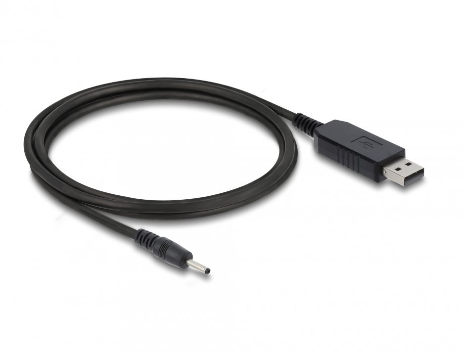 Imagine Cablu de alimentare USB 2.3V pentru aparate de ras electrice Braun MGK3335/MGK3010/MGK3020 1.5m, Delock 90982