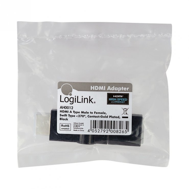 Imagine Adaptor HDMI 4K30Hz unghi T-M, Logilink AH0012