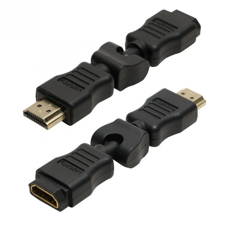 Imagine Adaptor HDMI 4K30Hz unghi T-M, Logilink AH0012