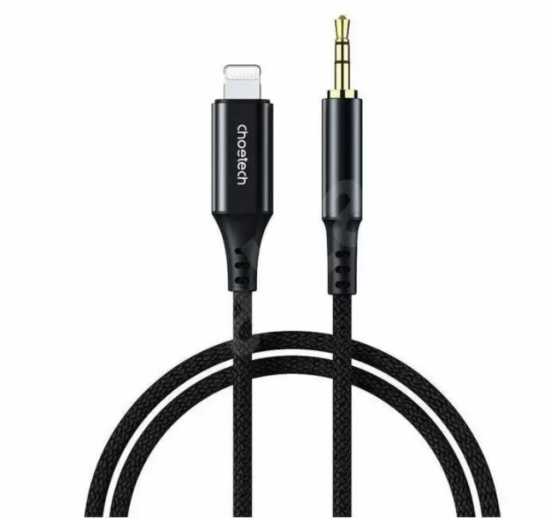 Imagine Cablu audio jack 3.5mm la Apple Lightning T-T 1m, AUX007