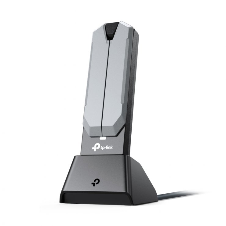 Imagine Placa retea Wireless USB BE6500 Wi-Fi 7 High Gain, TP-LINK Archer TBE400UH