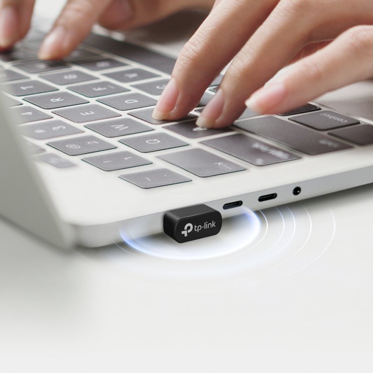 Imagine Adaptor USB AX900 Nano Wi-Fi 6 Bluetooth 5.3, TP-LINK Archer TX10UB Nano