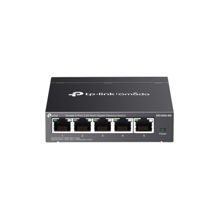 Imagine Switch 5 porturi 2.5G Unmanaged Omada, TP-LINK DS105G-M2