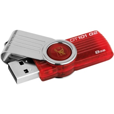 Imagine Stick USB 2.0 KINGSTON 8GB DataTraveler 101 Gen2, Red 