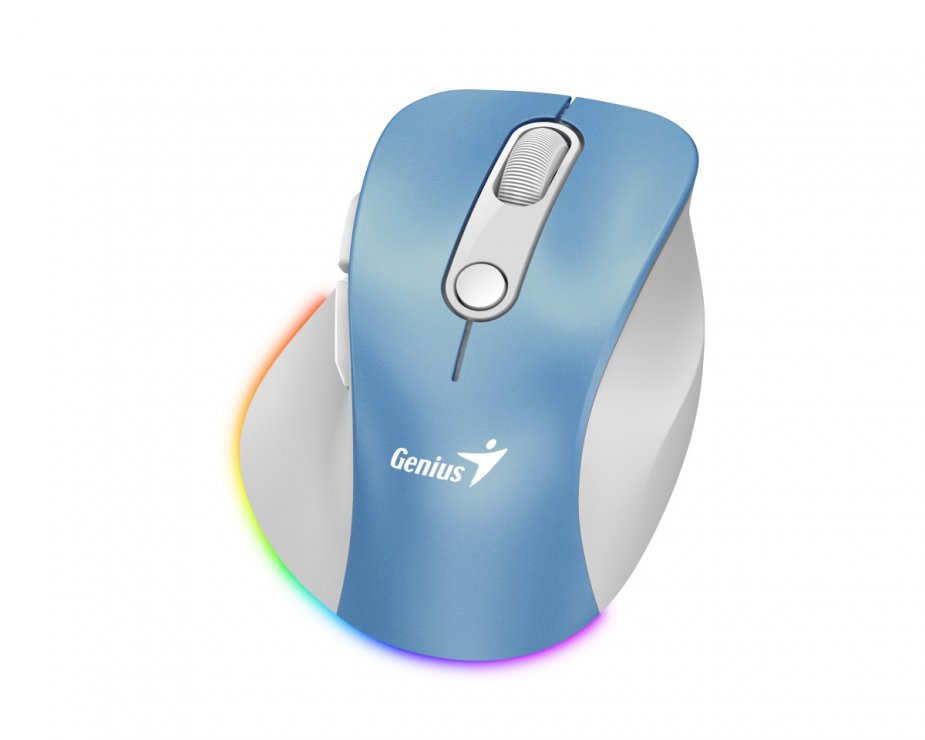 Imagine Mouse wireless/bluetooth Ergo 9000S Albastru, Genius