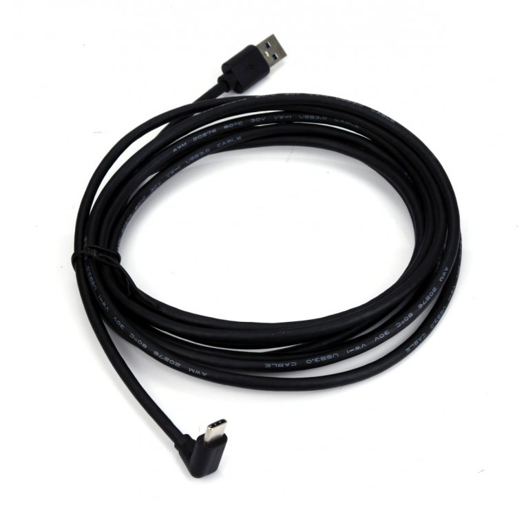 Imagine Cablu USB-A 3.2 la USB type C drept/unghi 0.5m, ku31cze05bk