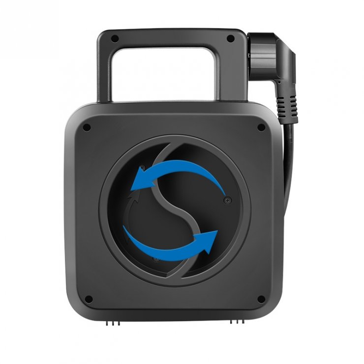 Imagine Prelungitor/tambur cu 4 x Schuko + 1 x USB-A + 1 x USB-C 5m Negru, Logilink LPS504