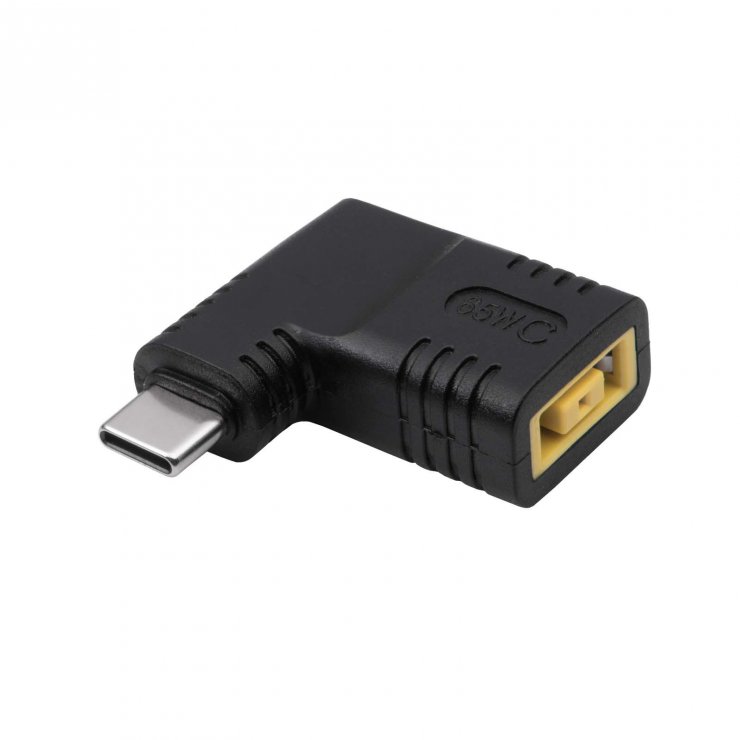 Imagine Adaptor USB type C la Lenovo Slim Tip 65W T-M, Akyga AK-ND-D03