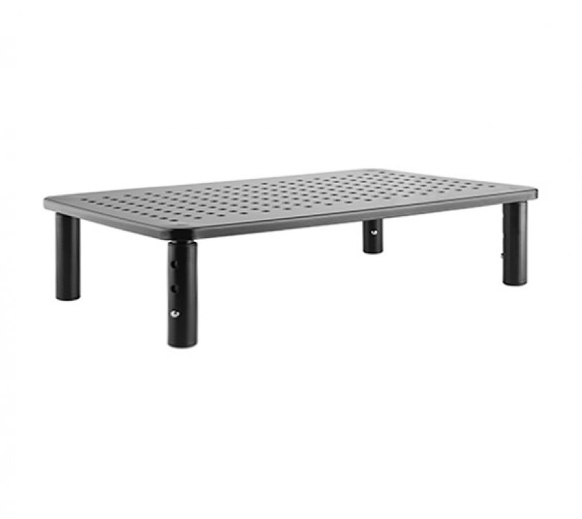 Imagine Stand monitor ajustabil Negru, Gembird MS-TABLE-01