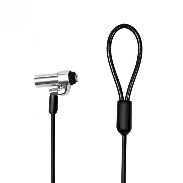 Imagine Cablu de securitate universal Nano slot cu cheie, Logilink NBS013