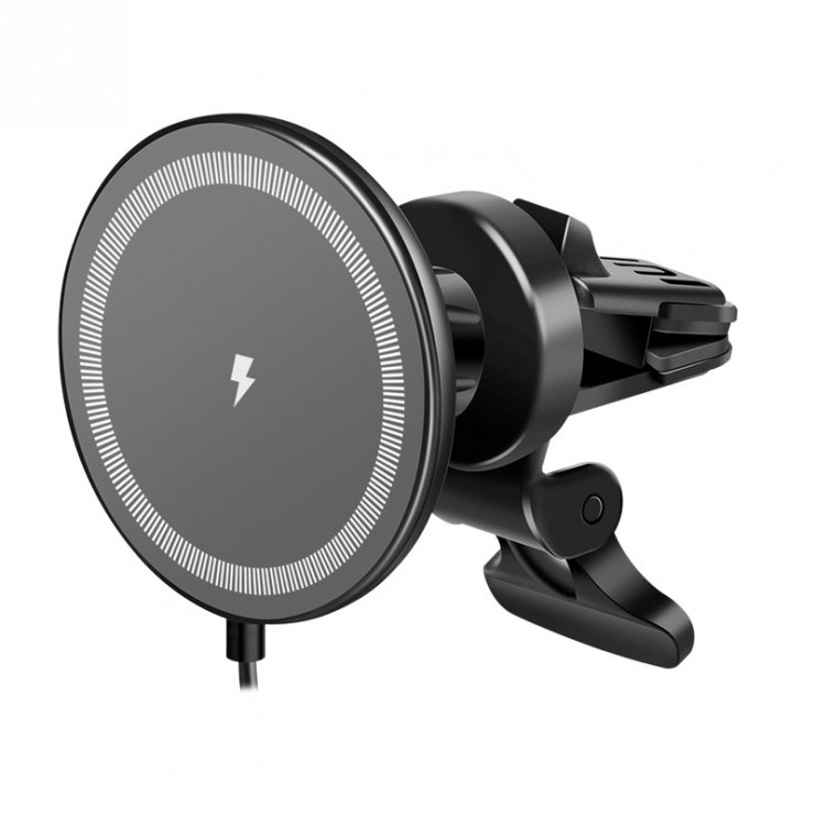 Imagine Suport/incarcator magnetic pentru smartphone montare grila, Logilink PA0333