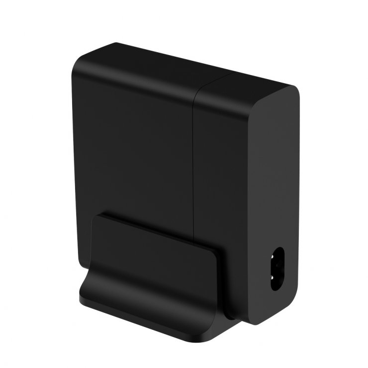 Imagine Statie de incarcare/incarcator priza Fast charger cu 4 x USB-C + 2 x USB-A 75W GaN, Gembird TA-UC-2A4C-PD75-01-BK