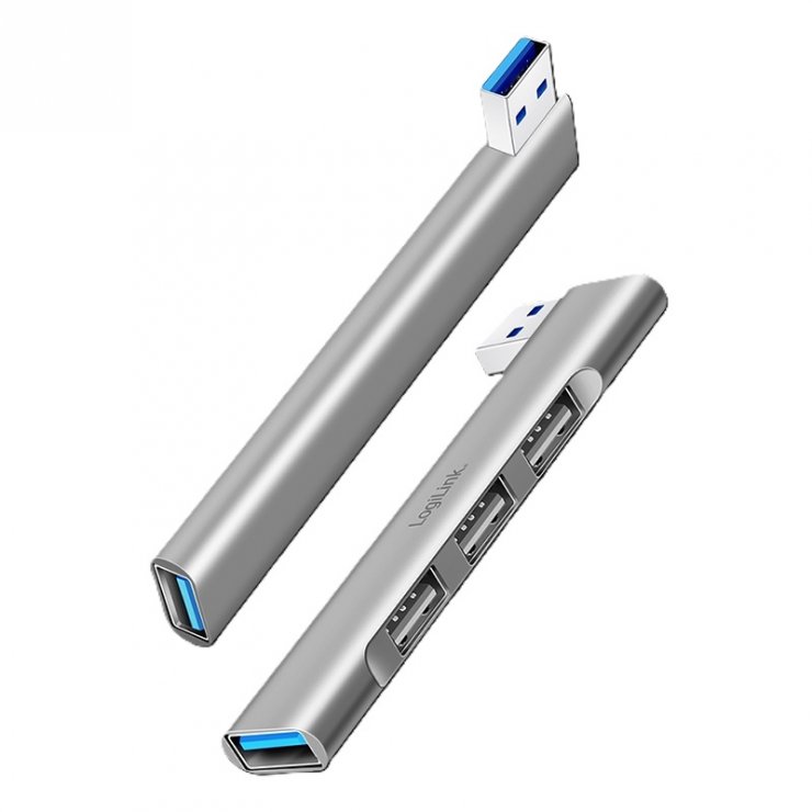 Imagine HUB USB 3.0-A la 3 x USB-A 2.0 + 1 x USB-A 3.0, Logilink UA0436