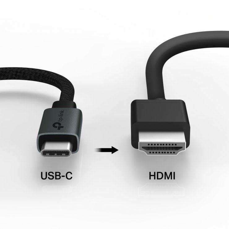 Imagine Adaptor USB type C la HDMI 4K60Hz T-M, TP-LINK UA520C