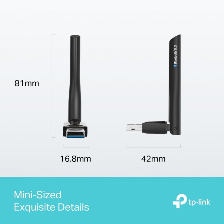 Imagine Adaptor Bluetooth v5.3, TP-LINK UB500 PLUS