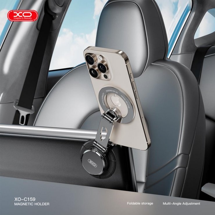 Imagine Suport pentru smartphone cu magnet si baza cu adeziv, XO C159