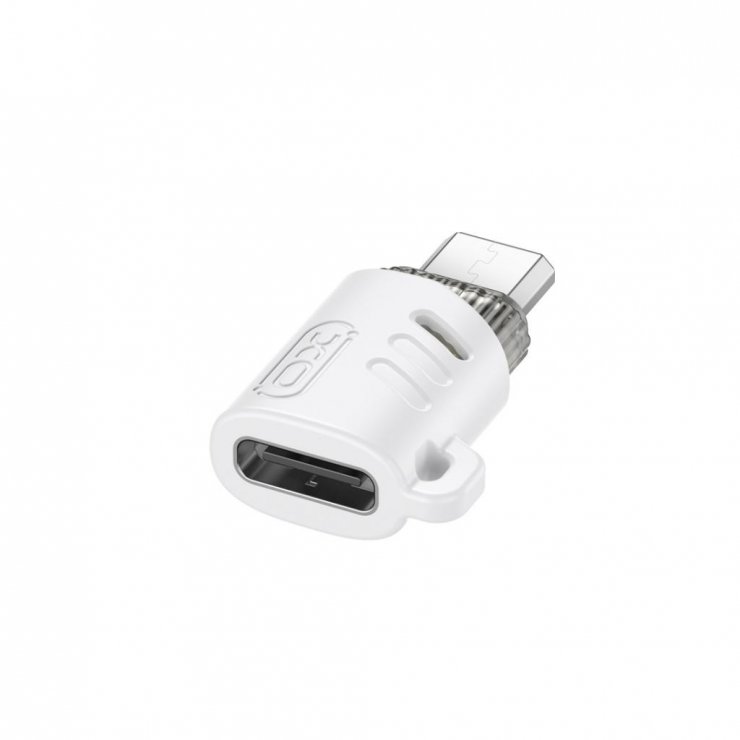 Imagine Adaptor USB 2.0 type C la micro USB-B M-T Alb, XO NB256H