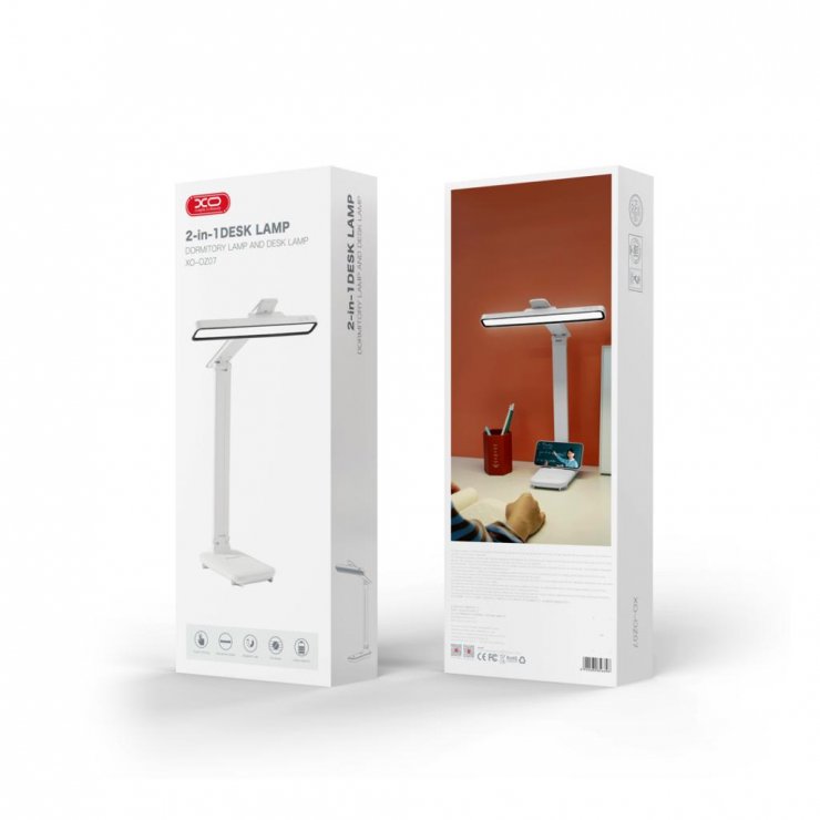 Imagine Lampa cu montare perete/birou + stand Alb, XO OZ07