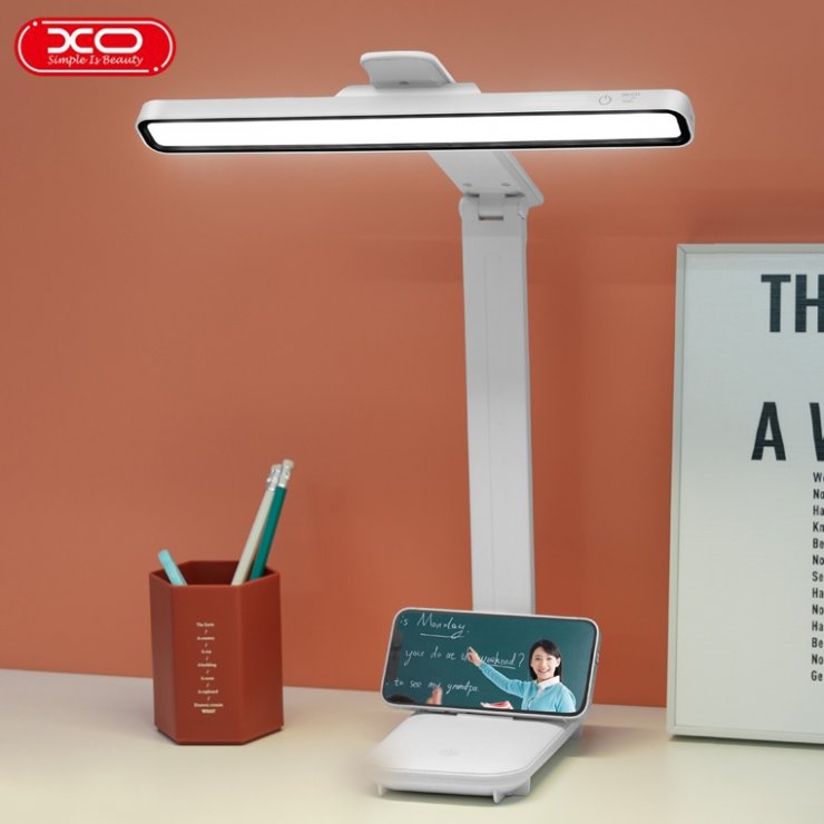 Imagine Lampa cu montare perete/birou + stand Alb, XO OZ07