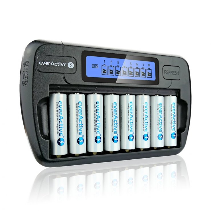 Imagine Incarcator pentru 6 acumulatori AA/AAA, NC800