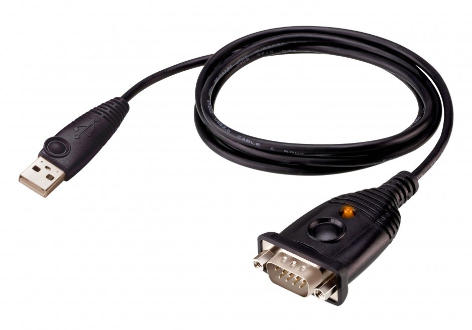 Imagine Cablu USB la Serial RS232 FTDI anti-EMI 1.2m, ATEN UC232AF