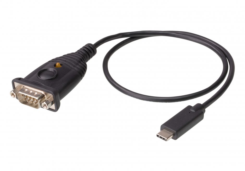 Imagine Adaptor USB type C la Serial RS-232 0.45m, ATEN UC232C