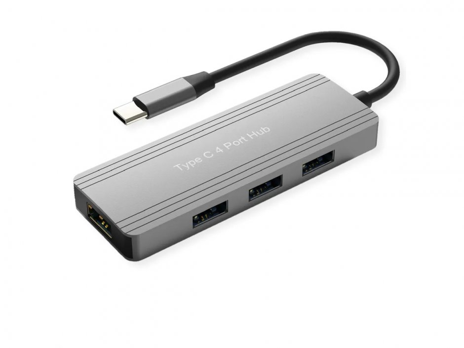 Imagine HUB USB 3.2 type C la 4 x USB-A, Value 14.99.5035