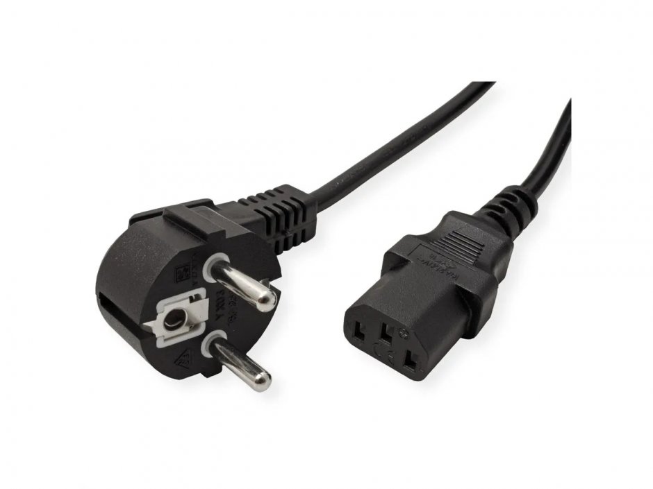 Imagine Cablu de alimentare PC C13 3m Negru, Value 19.99.1025