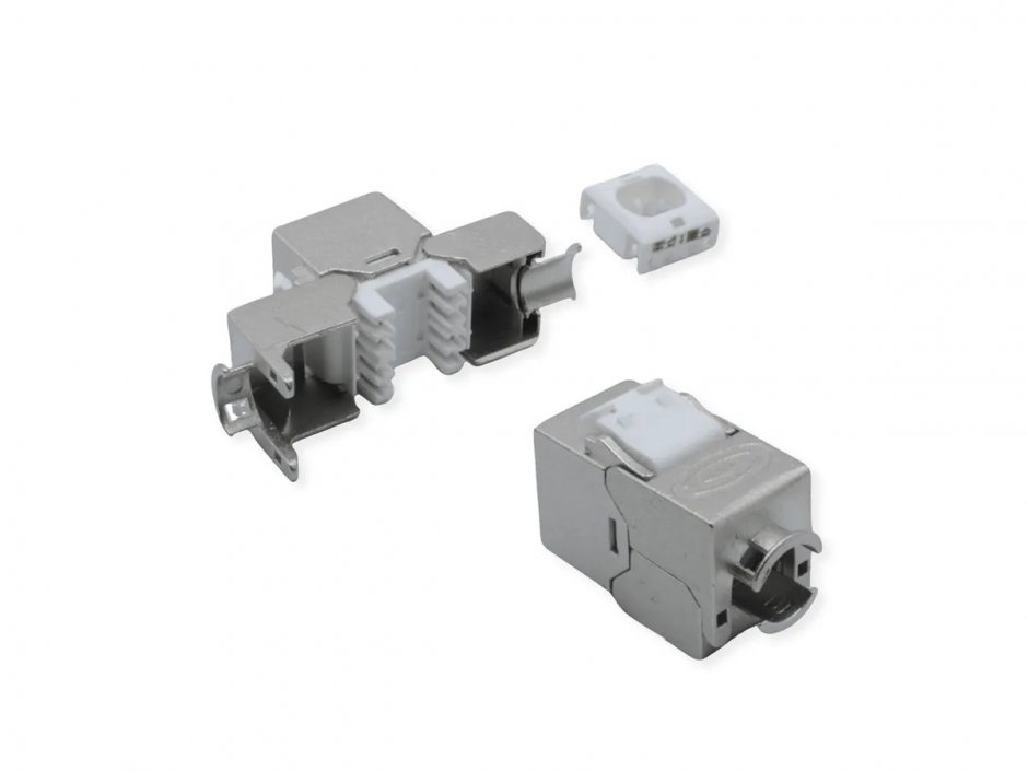 Imagine Modul Keystone RJ45 Cat.6A (Class EA) tool-free GHMT, Roline 21.17.0328