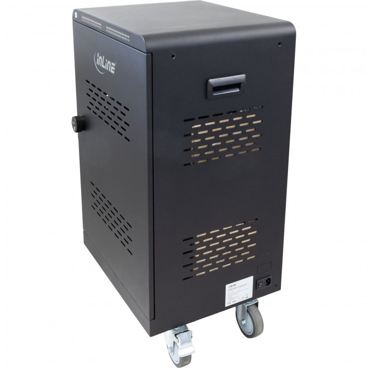 Imagine Statie de incarcare cabinet/incarcator priza 32 x USB-C 2000W PD3/QC5, InLine IL31516E