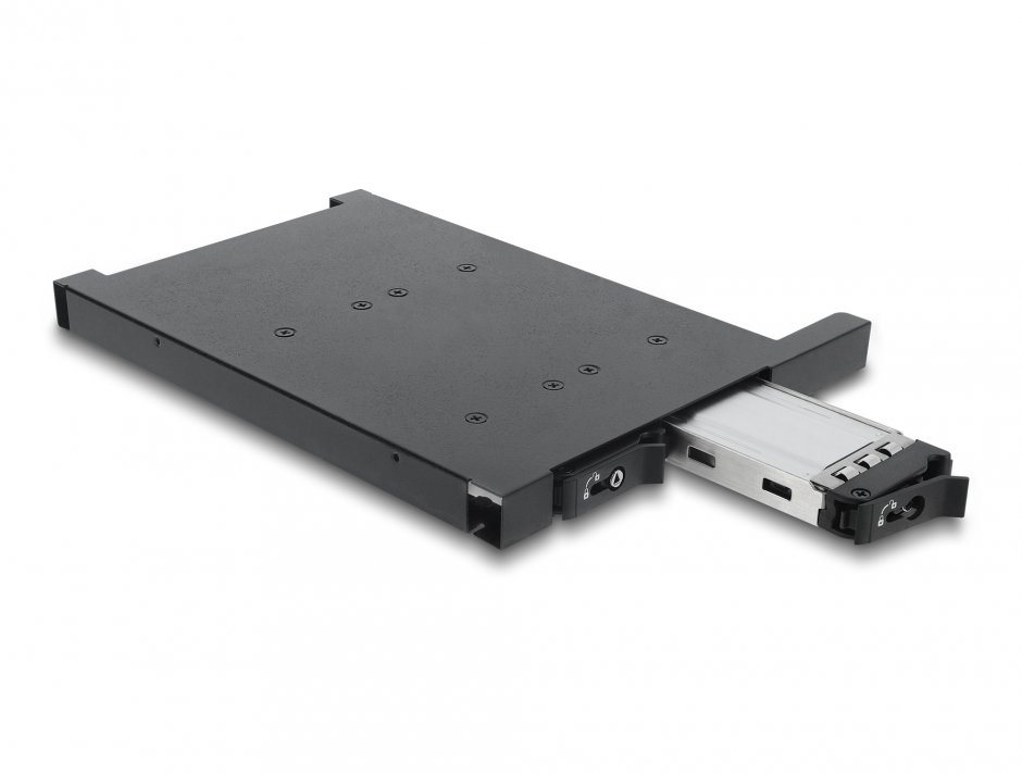 Imagine Mobile Rack pentru 2 x M.2 NMVe SSD cu SFF-8654 pentru bay 12.7mm Slim ODD, Delock 47138