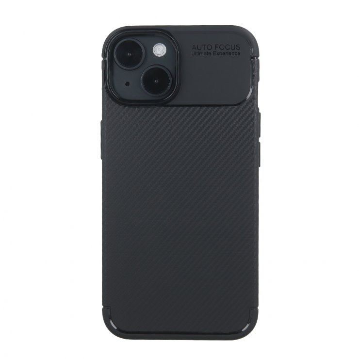 Imagine Husa pentru iPhone 17 Pro Max TPU Carbon Black, TFO